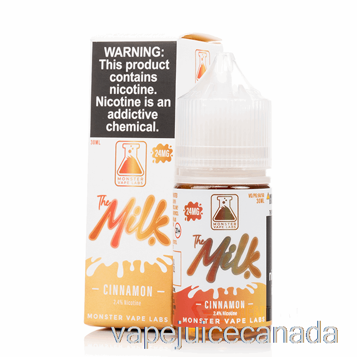 Vape Juice Cinnamon - The Milk Salts - 30mL 24mg